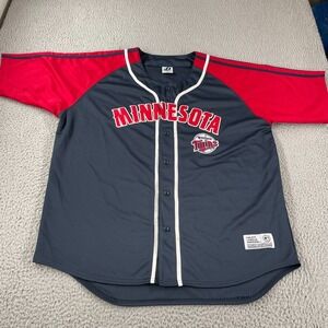 Minnesota Twins Jersey Size 2XL Vintage Dynasty Brand Licensed MLB Baseball